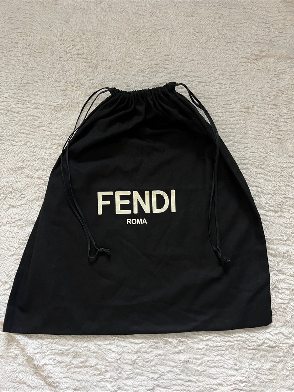 Fendi Roma Large Drawstring Dust Bag